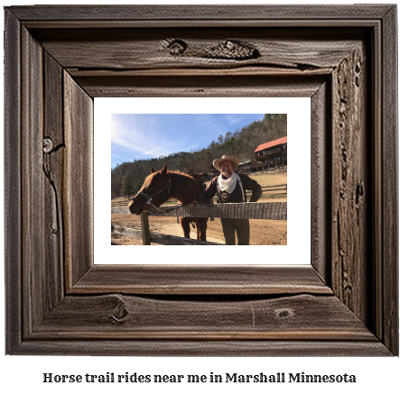 horse trail rides near me in Marshall, Minnesota